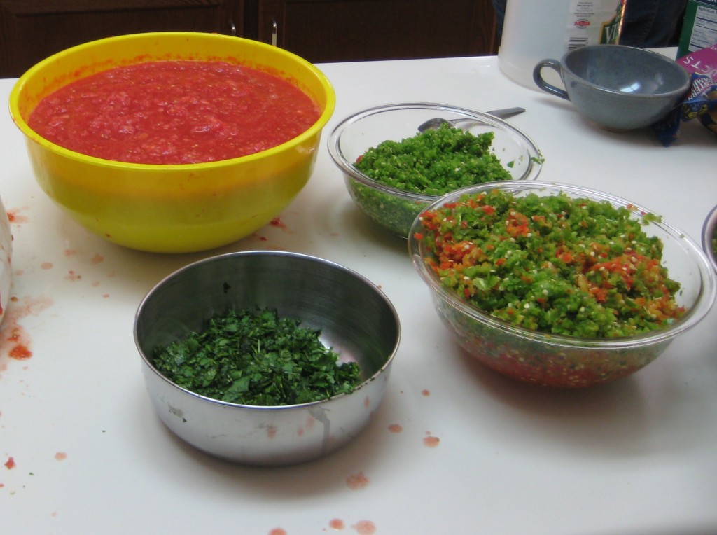 Pureed ingredients
